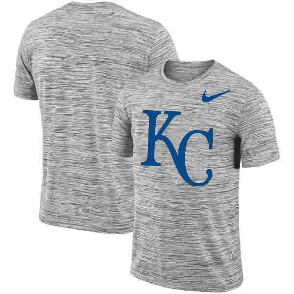 Kansas City Royals Nike Heathered Black Sideline Legend Velocity Travel Performance T-Shirt,We sell and wholesale Kansas City Royals Nike Heathered Black Sideline Legend Velocity Travel Performance T-Shirt on line form chian!